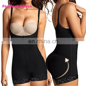 Wholesale Slimming Women Shapewear Black Transparent Body Shaper thumbnail-2
