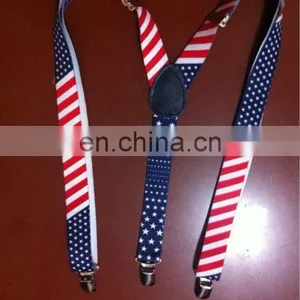 Fashion Suspender With US Flag BLT-25785 thumbnail-1