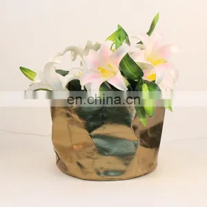 D15*H18cm Unique Washable Paper Bag, Transparent Water Resistant Paper Bag, Waterproof Paper Bag Supplier thumbnail-4