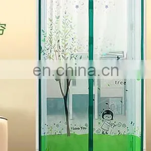 Hands-Free Mesh Screen Door Magnetic Anti Mosquito Bug Doors Curtain For Family thumbnail-5