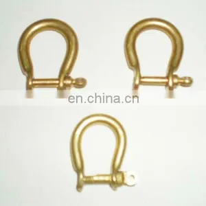 Pin Brass Shackle Bell Clapper Brass Shackle Nautical Shackle thumbnail-1