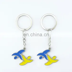 Cute Design Soft Enamel Custom Metal Key Chain thumbnail-4