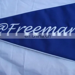 Outdoor Yacht Club Nautiacl Triangle Sailing Flag Custom Embroidered Burgee thumbnail-3