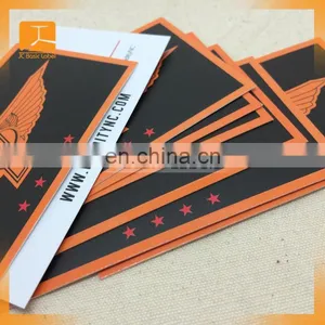 Hot Sale Direct Factory Custom Bright Pink Color Paper Hang Tags for Women Jeans Sportswear thumbnail-1