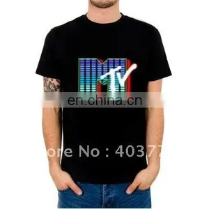 Voice Activated Led Flashig t Shirt Batman thumbnail-3