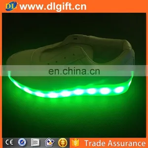 Best Selling Colorful Night Safety Led Light Running Shoes for European thumbnail-5