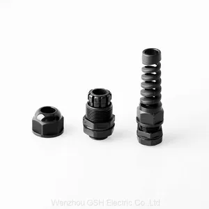 PG7 Spiral Cable Gland / Liquid-tight Strain Relief thumbnail-1