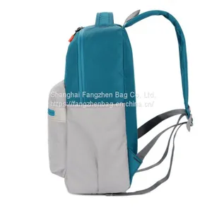 Simple School Bag,Small Order Customized Logo School Bags With Backpack China Supplier thumbnail-1