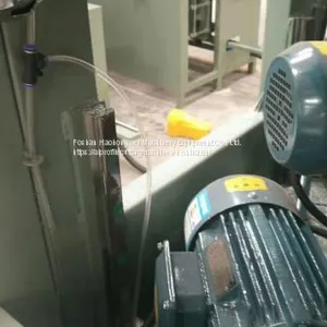 2.2KW×2 Double Head Angle Cutting Machine For 45 Degree Aluminum Profile Corner thumbnail-3