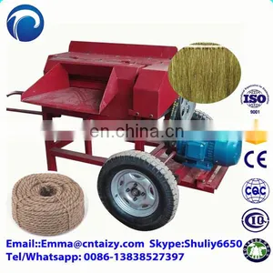 Peeling Machine Jute Decorticator Machine Sisal Jute Hemp Flax Processing Machine thumbnail-1