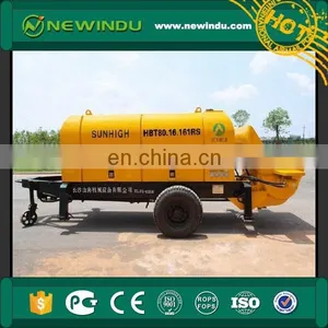 Zoomlion 85/55 M3/h Portable Foam Concrete Mixer and Trailer Pump HBT80.14.174RSU thumbnail-2