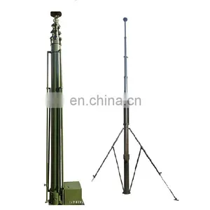 9m Motorized Telescopic Communication Mast thumbnail-2