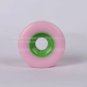 pu Wheels for Skate Board 70*45 PU Wheels Pink pu Pulley for Skateboard thumbnail-2