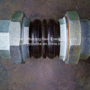 Threaded Coupling Union Type Expansion Joint EPDM Rubber Expansion Joint thumbnail-5
