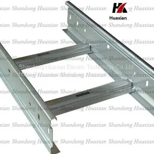 China Manufacturer Perforated Cable Tray System Ladder Type With Low Price thumbnail-1