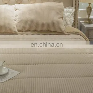 Luxury Plain Cotton Velvet Warm Bed Bedding Sets /quilt Cover Set thumbnail-3