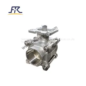 Thread End Ceramic Lined Ball Valve thumbnail-1