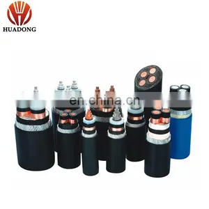 3X150mm2 Medium Voltage PVC Sheathed XLPE Insulated Copper Power Cable thumbnail-3