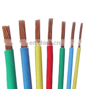 450/750V H07Z-K LSOH Insulation Class 5 Copper Conductor 10mm2 Red Color Electrical Wire thumbnail-1