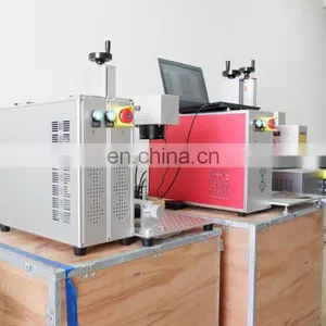 Outstanding Pet Bottles Recycle Polyester Staple Fiber Making Machine Mini Fiber Laser Marking Machine 20w thumbnail-3