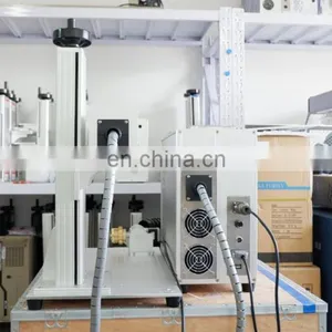 Outstanding Pet Bottles Recycle Polyester Staple Fiber Making Machine Mini Fiber Laser Marking Machine 20w thumbnail-5