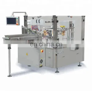 Rotary Pick Fill Seal Packaging Machine For Premade Bag thumbnail-1