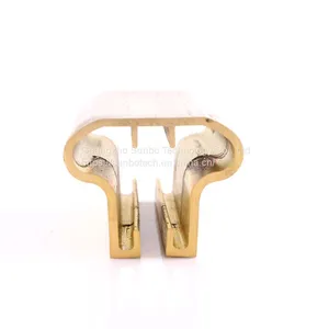 Customized Extruded Brass Profile Brass Staircase Handrail thumbnail-4