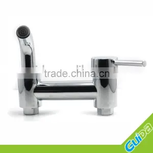 Modern Rainfall Brass Bathroom Shower Faucet Set 8" Shower Head thumbnail-4