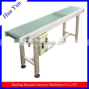 Aluminium Flat Belt Conveyors With Speed Control Panel thumbnail-1