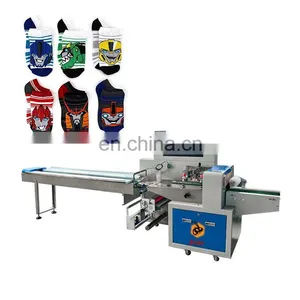 Automatic Socks Packing Machine Sock Packaging Machine Flow Wrap Packing Machine thumbnail-1