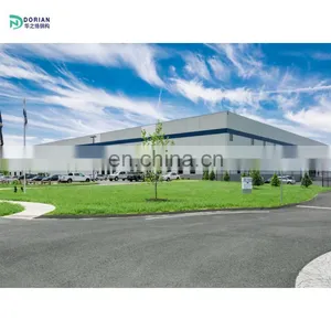 Light Steel Thin-walled Steel Structure Sandwich Building Two Story Warehouse thumbnail-1