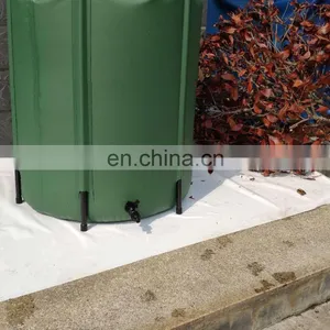 500D PVC Mesh Cloth 100l Collapsible Garden Water Catcher Collector Tank Folding Rain Storage Barrels thumbnail-4
