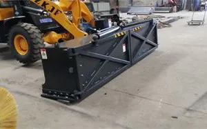 China Wheel Loader Attachments China Manure Cleaning Machine Wheel Loader Manure Pusher thumbnail-1