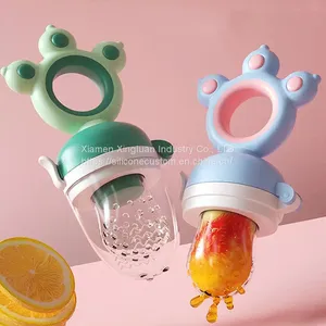 Teether Teething Toy Silicone Baby Pacifier Food Feeder Nipple Manufacturer thumbnail-1