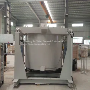 Gas-fired Crucible Aluminum Copper Melting Furnace thumbnail-1
