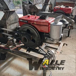 Tree Branch, Tree Log, Stalk, Straw, Juncao, Nutshell Biomass Wood Crusher thumbnail-1