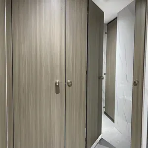 Compact Laminate Toilet Partition Restrooms Toilet Cubicle thumbnail-2