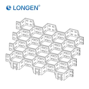 Corrosion-Resistant Hexagonal Cellular Mesh Stainless Steel Hexagonal Mesh for Chemical Plant & Marine Use thumbnail-3