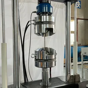 HST-HFT50B 5T 50kN Electro-hydraulic Servo Dynamic Static Fatigue Testing System 50KN Electronic Fatigue Testing Machine thumbnail-6