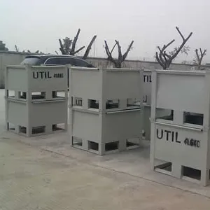Heavy Duty Metal Logistics Box Fixed Foldable Stackable Design thumbnail-2