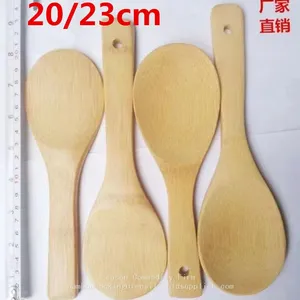 Eco Friendly Bamboo Rice Paddle Bamboo Wood Cooking Spoon on Sale thumbnail-1