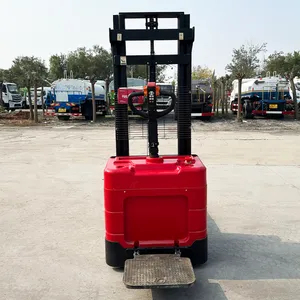High Capacity 1ton 1500kg 1.5t Electric Stacker Reinforced Structure and Efficient Lifting for Heavy Cargo Electric Stacker thumbnail-3