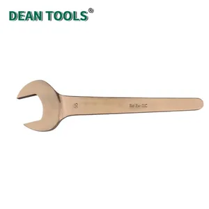 Non-Sparking Single Open End Wrench,Spark-free Safety Spanner,Aluminum Bronze,Explosion Proof Open End Wrench thumbnail-3