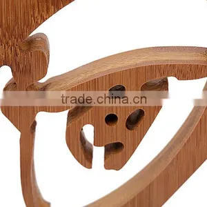 2016 Wooden Wine Rack, Wine Display Rack, Bamboo Wine Rack thumbnail-4