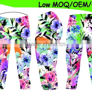 Wholesale 2016 New Women Sportswear Sport Tights Women Yoga Pants Sports Leggings Fitness Capris thumbnail-1