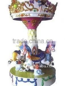 3 Small Roundabout Kiddie Rider Luxury Carousel thumbnail-1