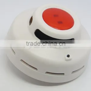 New 9V Battery Red Smoke Alarm Detector thumbnail-3