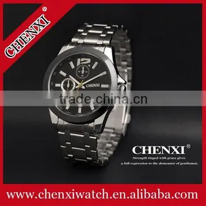 Guangzhou Kinpac Watch Co., Ltd Branding Men Watch Japan Quartz Mans Cool Watch Alloy Bracelet Stainless Steel Quartz Man Watch thumbnail-1