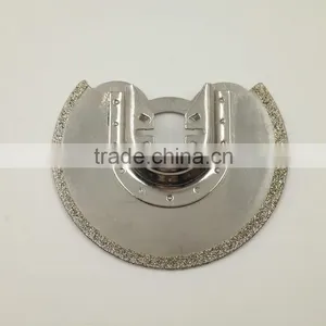 Semi-circular Diamond Coated Segment Oscillating Saw Blade thumbnail-1