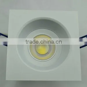 CE RoHS 2013 Modern COB LED Square Downlight10w thumbnail-1